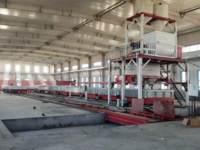 水泥陶?？招模▽?shí)心）墻板生產(chǎn)線